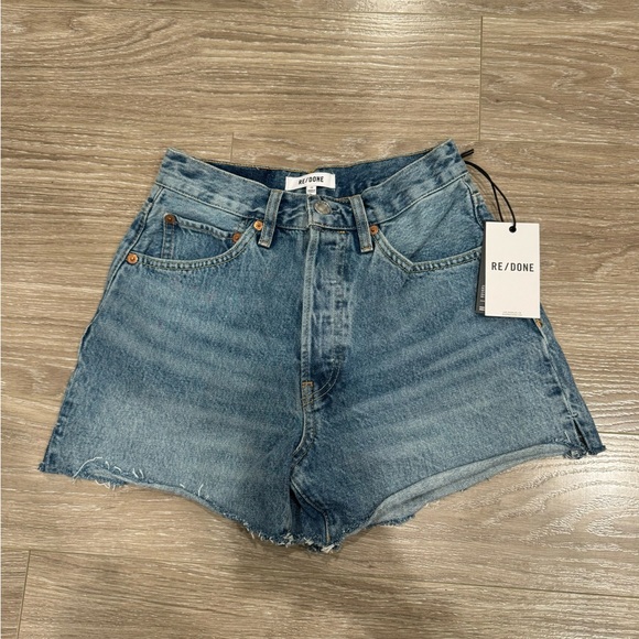 NWT Redone Denim Shorts - Picture 3 of 6